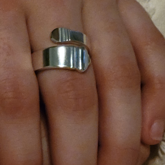 1906 Tiffany & Co. Hampton Spoon Ring #13 - Picture 11 of 15